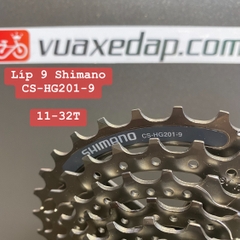 Líp 9 Shimano CS-HG201-9 11-32T (Chính hãng)