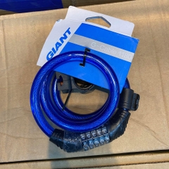 Khoá xe đạp Giant G-Cable 1180 (Đổi được mã & dài 1,2m)