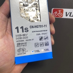 Xích xe đạp SHIMANO ULTEGRA/DEORE XT CN-HG701 11 Speed Chain with Quick-Link (Fullbox chính hãng)