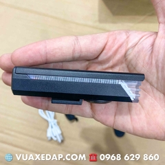 Đèn xe đạp Giyo EOS230 độ sáng 450 lumens (Có còi 120db và cảm biến ánh sáng)