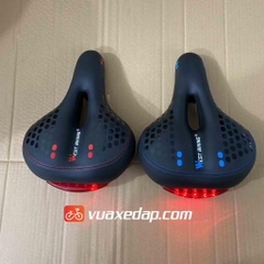 Yên xe đạp WEST BIKING siêu êm, có đèn hậu