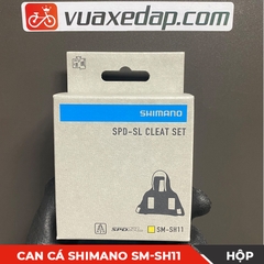 Bộ can cá pedal xe đạp road SHIMANO SPD-SL Cleats SM-SH11