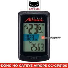 Đồng hồ xe đạp CATEYE AIRGPS CC-GPS100 (Made in Japan)