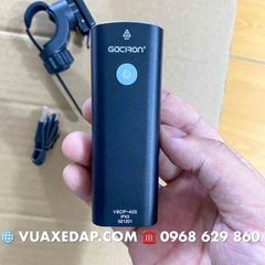 Đèn xe đạp Gaciron 400 Lumen siêu sáng, sạc USB, chống nước