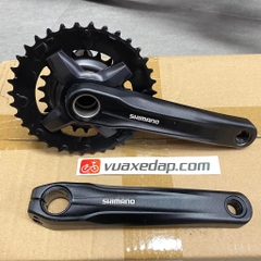 Bộ đùi đĩa Shimano FC-MT210-B2 Crankset (2 x 9 Speed) (175mm) (36/22T) không kèm trục rỗng, chính hãng