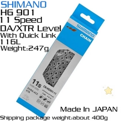 Xích xe đạp Shimano DURA-ACE XTR CN-HG901-11 Quick-Link 116L