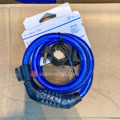Khoá xe đạp Giant G-Cable 1180 (Đổi được mã & dài 1,2m)