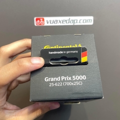 Lốp xe đạp đua Continental 700x25C Grand Prix 5000 Black Chili