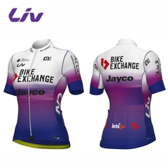 BỘ QUẦN ÁO ĐẠP XE NGẮN TAY LIV – TEAM BIKE EXCHANGE JAYCO (CAO CẤP)