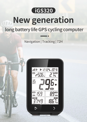 Đồng hồ IGPSPORT IGS320 iGS 320, bắt sóng vệ tinh GPS, Pin 72h