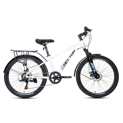 Xe Đạp Địa Hình MTB HECTOR Captain – Phanh Đĩa, Bánh 24 Inches