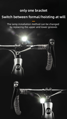Đèn pha RockBros RHL1000 LED 4500MAh, 5 chế độ sáng, Chống nước IPX6, Có thể sạc lại