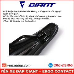 Yên xe đạp GIANT ERGO CONTACT