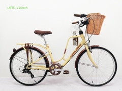 Xe đạp nữ Vinabike Ineed Latte-V 26 inch