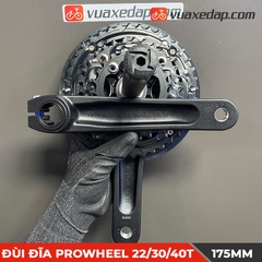 ĐÙI ĐĨA PROWHEEL 22/30/40T 175MM