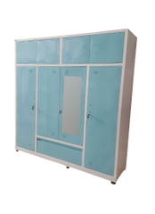 Tủ 4 buồng ngăn kéo 5 khoang có gương
