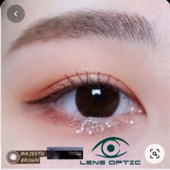 Kính giãn tròng Freshkon Alluring dùng 3 tháng - Majestic Brown