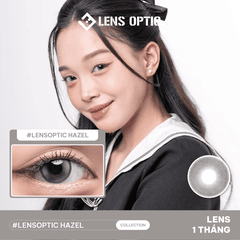 Kính áp tròng 1 tháng Lensoptic Hazel