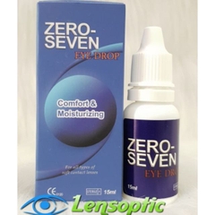 Nước nhỏ mắt Lens Zero Seven 15ml - Nước mắt nhân tạo cho kính áp tròng 