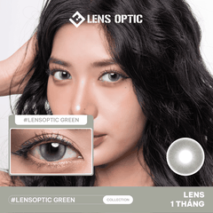 Kính áp tròng 1 tháng Lensoptic Green