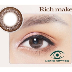 Kính áp tròng SEED 1 ngày màu Rich Make, lens SEED Eye Coffret 1 day UV (1 hộp)