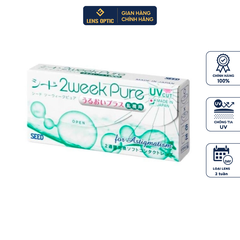 Kính áp tròng Loạn Thị không màu 2 Tuần - SEED 2week pure Up for astagmatism