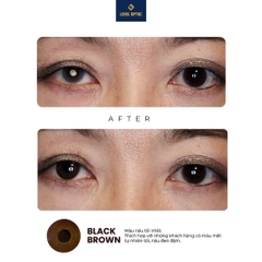 Kính Áp Tròng Che Khuyết Điểm Mắt IRIS BLACK PUPIL, Lens Thẩm Mỹ Iris