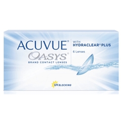 Kính Áp Tròng Acuvue Oasys 2 Week (Hydraclear Plus) – Lens Trong Suốt Dùng 2 Tuần