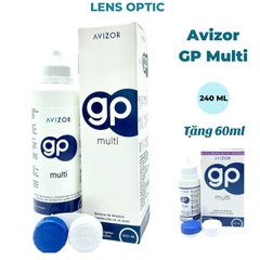 Dung Dịch Ngâm Rửa kính áp tròng Cứng Avizor GP Multi 240ml (Cho Ortho-K)