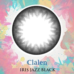 Kính Áp Tròng 1 Ngày Jazz Black Clalen Iris – Lens Màu Đen Có Độ Cận