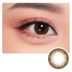Kính Áp Tròng 1 Ngày Alicia Brown Clalen Iris – Lens Nâu Tự Nhiên Cho Mắt Cận