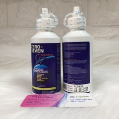 Nước ngâm kính áp tròng Zero Seven 160ml -  Sạch Sâu, Khử Trùng