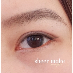 Kính áp tròng SEED 1 ngày màu Sheer Make, lens SEED Eye coffret 1 day UV- Lens Optic