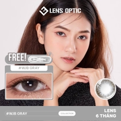Kính Áp Tròng 6 Tháng WJB Gray – Lens Xám Có Độ Đeo Êm Ái, Chuẩn Hãng