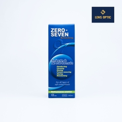 Nước ngâm lens Zero Seven 360ml, Nước rửa kính áp tròng