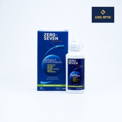 Nước ngâm kính áp tròng Zero Seven 160ml -  Sạch Sâu, Khử Trùng
