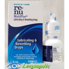 Nước Nhỏ Mắt Renu 8ml – Nước Mắt Nhân Tạo Dùng Cho Kính Áp Tròng