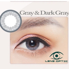 Kính áp tròng SEED 1 tháng có màu Dark Gray, lens mắt SEED có độ cận - Lens Optic