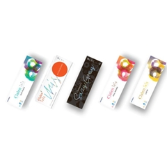 Kính Áp Tròng 1 Ngày Jazz Black Clalen Iris – Lens Màu Đen Có Độ Cận