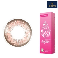 Kính Áp Tròng ACUVUE Define Fresh Rose: Lens Màu Hồng Tự Nhiên 1 Ngày Cho Mắt Cận