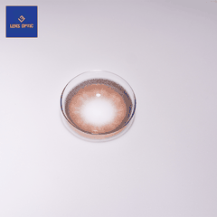 Kính áp tròng Lensgraphy 1 ngày màu Sweet Circle Choco - Lens Optic