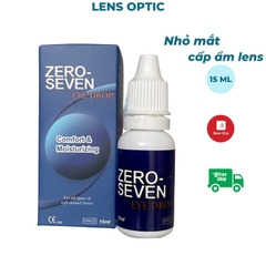 Nước nhỏ mắt Lens Zero Seven 15ml - Nước mắt nhân tạo cho kính áp tròng 