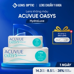 Kính Áp Tròng Acuvue Oasys 1 Day HydraLuxe, Lens 1 Ngày Cao Cấp