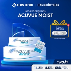 Kính Áp Tròng 1 Ngày Acuvue Moist: Cấp Ẩm Cho Mắt Khô Và Nhạy Cảm