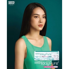 Lens SEED 1day Pure for Astigmatism - Kính áp tròng cận loạn 1 ngày không màu