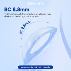 Kính áp tròng SEED 1 ngày không màu , Lens 1 ngày SEED 1day Pure