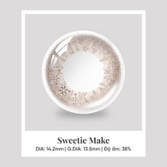 Kính áp tròng SEED 1 ngày Màu Sweetie Make, lens SEED eye coffret 1 day