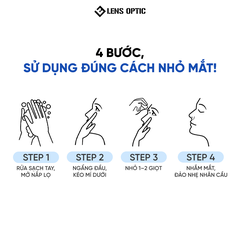 Nước Nhỏ Mắt HA Cao Cấp Cho Mắt Khô - Max OptiFresh BioPlus 10ml