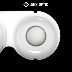 Kính áp tròng LENSGRAPHY 1 ngày Màu Shyring Gray, lens xám tự nhiên, trong trẻo