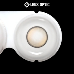 Kính Áp Tròng LENSGRAPHY 1 Ngày màu Blur Beige, Lens Tự Nhiên Cho Mắt Cận